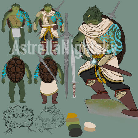 Character Reference Sheet Example 1