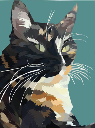 Patchy pet portraits